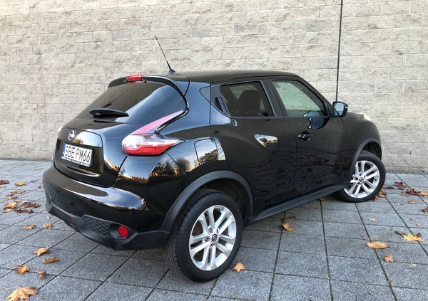 Nissan Juke cena 48800 przebieg: 93000, rok produkcji 2016 z Górowo Iławeckie małe 407